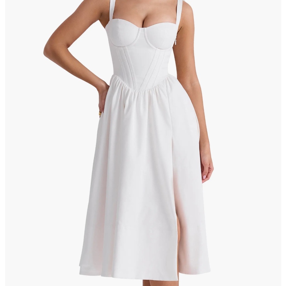 House of CB Kelly Corset Midi Sundress